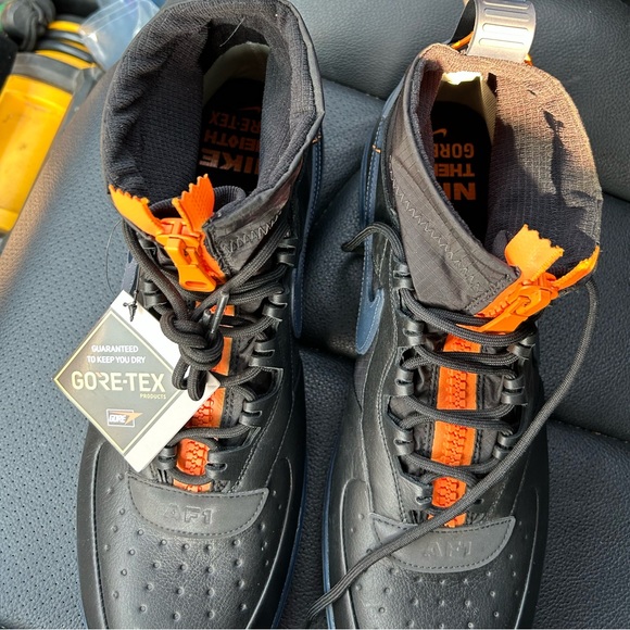 Men's Nike Gore-Tex x Air Force 1 High WTR 'The 10TH' Sneaker Theioth Techwear - Picture 4 of 7